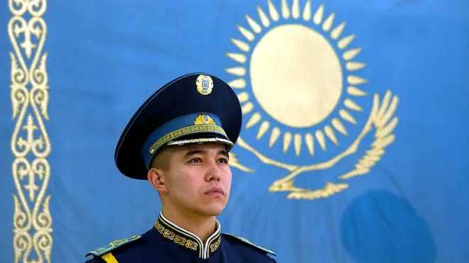 Флаг Казахстана