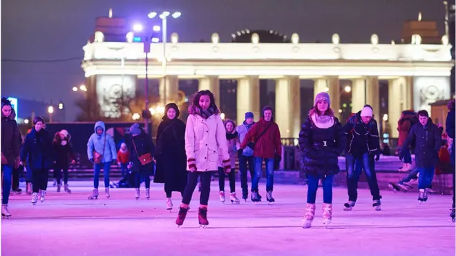 Парк Горького - популярне місце для зустрічі Нового року в Москві (архівне фото)