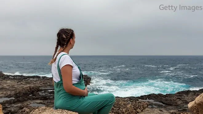 Беременная женщина