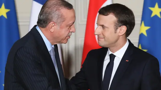 Macron ve Erdoğan