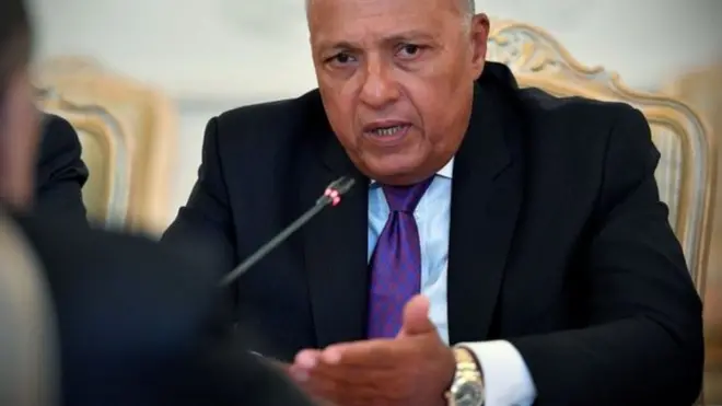 ألغى وزير الخارجية المصري سامح شكري اجتماعا مع جاريد كوشنر، زوج ابنة الرئيس الأمريكي دونالد ترامب