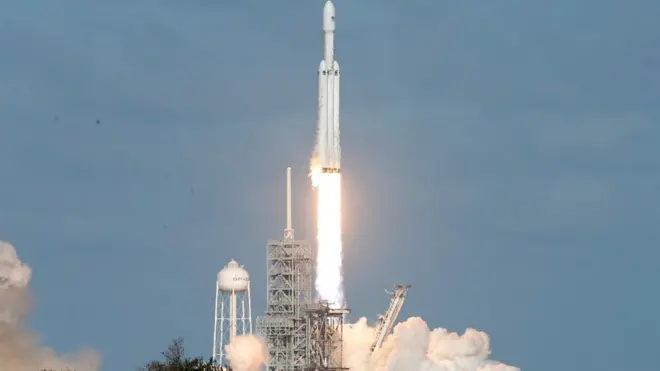 Lanzamiento del Falcon Heavy