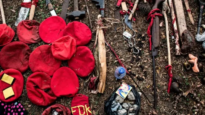 Les putschistes présumés ont été présentés à la presse ce mercredi.