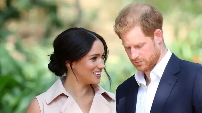 Prince Harry and Meghan in South Africa