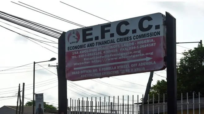 EFCC na di office wey dey handle financial corruption matter for Nigeria