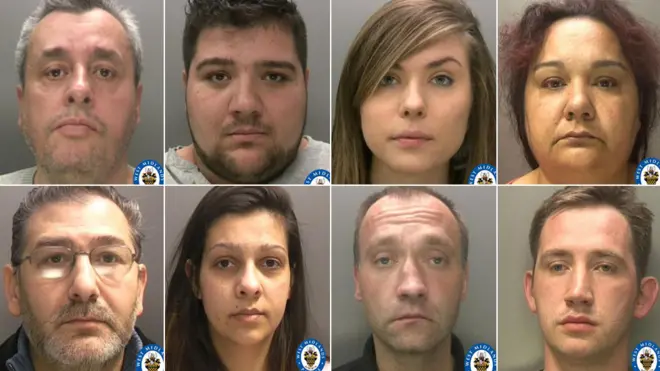 Сверху слева направо: Игнаций Бржезинский, Ян Садовский, Юлианна Чодакович, Юстина Парчевска. Ниже слева направо: Марек Бржезинский, Наталья Змуда, Войцек Новаковский, Марке Чованец