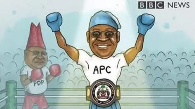 Katoonụ Oyetola na Adeleke