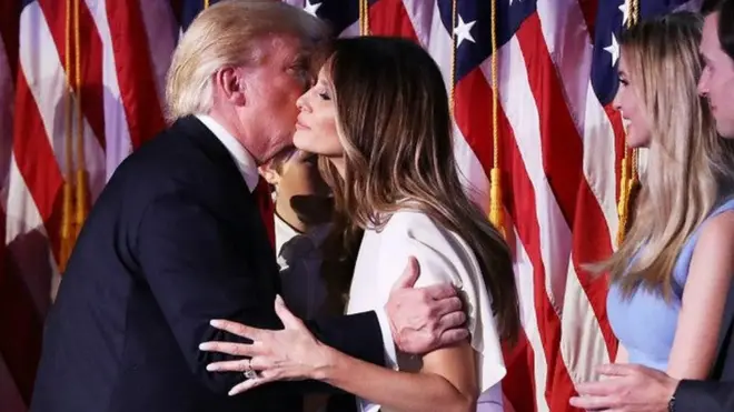 ඩොනල්ඩ් ට්‍රම්ප් සහ පවුලේ සාමාජිකයෝ