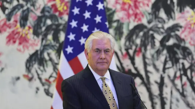 ABD Dışişleri Bakanı Rex Tillerson