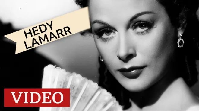Hedy Lamarr, estrella de Hollywood y "madre de la moderna tecnología".