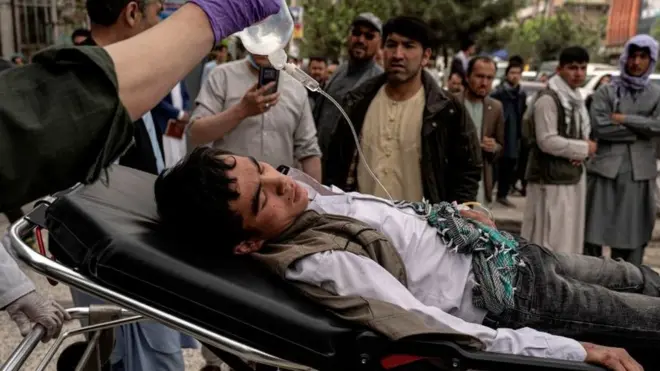 یکی از زخمیان