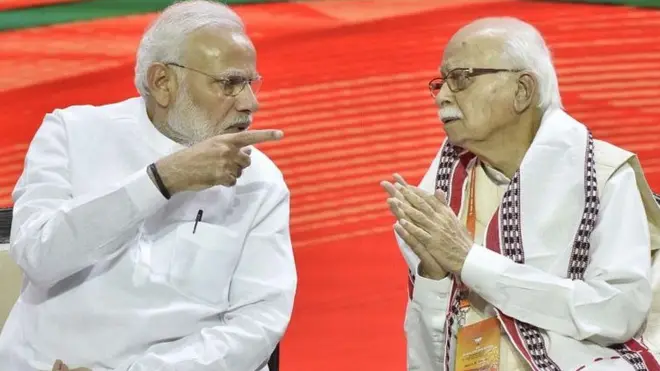 మోదీ, అడ్వాణీ