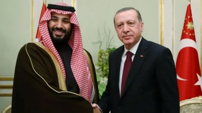Bin Salman na Erdogan