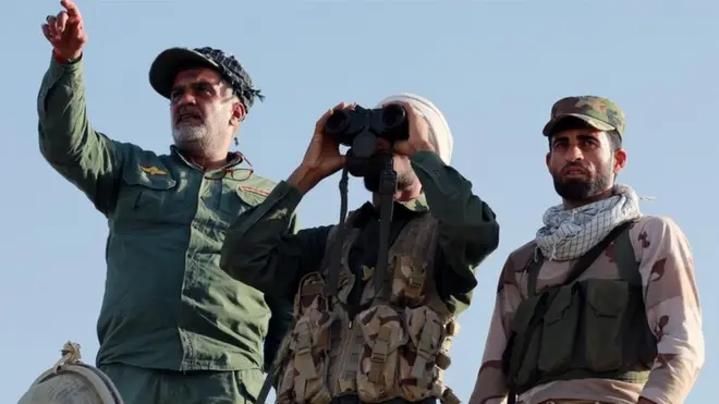 Shiite militiamen are fighting alongside the Iraqi army, Kurdish Peshmerga and Sunni Arab tribesmen