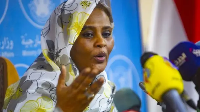 Ministira dhimma alaa Sudaan Maariyaam Al-Saadiiq