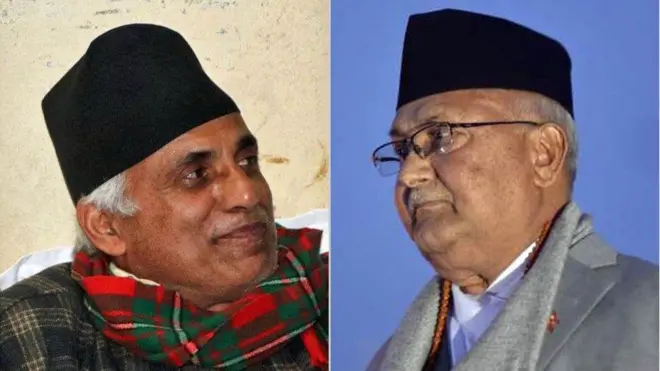 गोविन्द केसी र केपी ओली