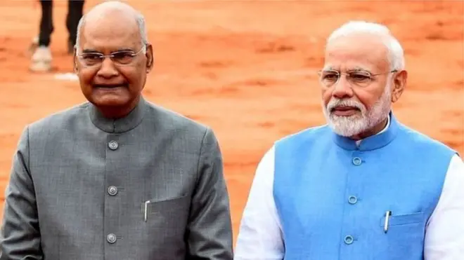 రామ్‌నాథ్ కోవింద్, నరేంద్ర మోదీ