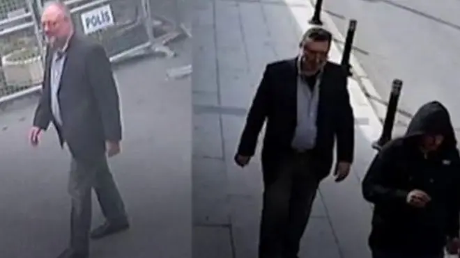 ඝාතනයට පසු කෂෝගිගේ ඇඳුම් ඇඳගත් සෞදි නියෝජිතයෙකු කොන්සල් කාර්යාලයෙන් පිටව ගිය බවට චෝදනා එල්ල වී තිබේ.