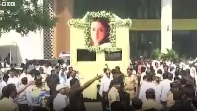 سری دیوی کی آخری رسومات