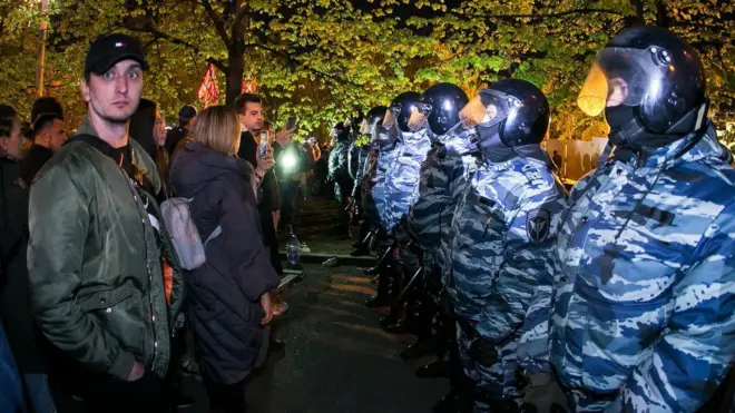 Протесты в Екатеринбурге