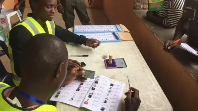 Voting materials no reach local goment on time