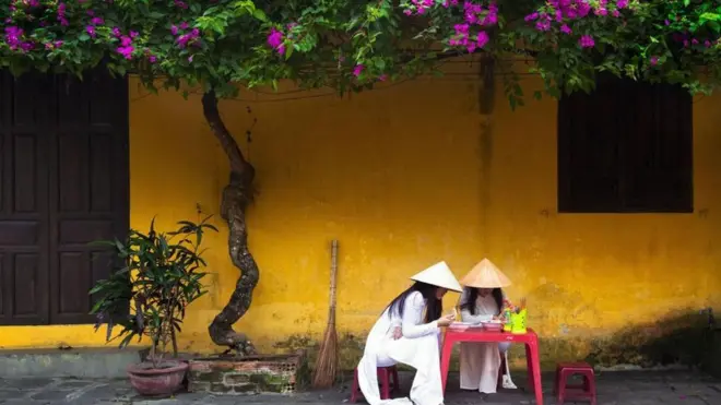 Hội An ở miền Trung Việt Nam