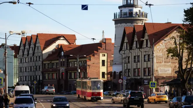 Kaliningrad có quân cảng của Hạm đội Baltic, Liên bang Nga