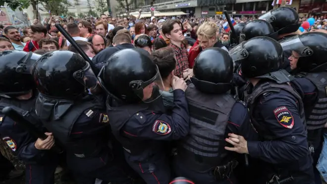 Митинг на Тверской