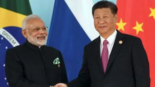 મોદી અને જિનપિંગ