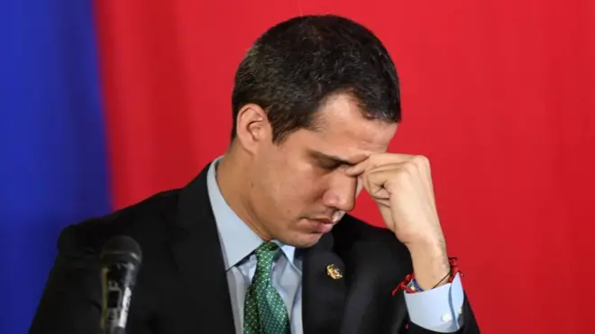 Guaidó afronta dudas sobre su liderazgo.