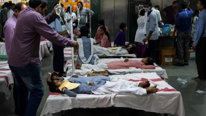 Больница в Индии