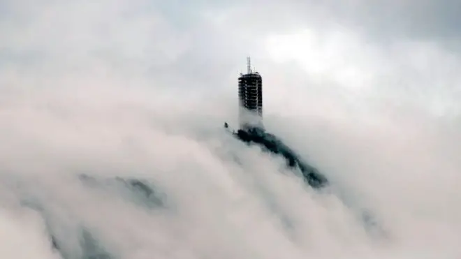 El Humboldt se sitúa en un lugar de difícil acceso.