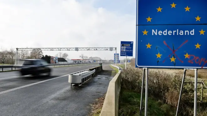 hollanda almanya sınırı