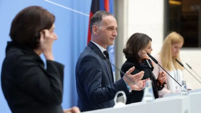 جانب من مؤتمر برلين الثاني حول ليبيا الشهر الماضي