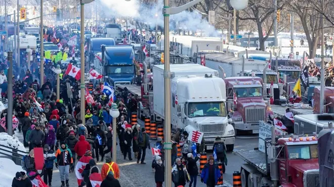 truckers protest