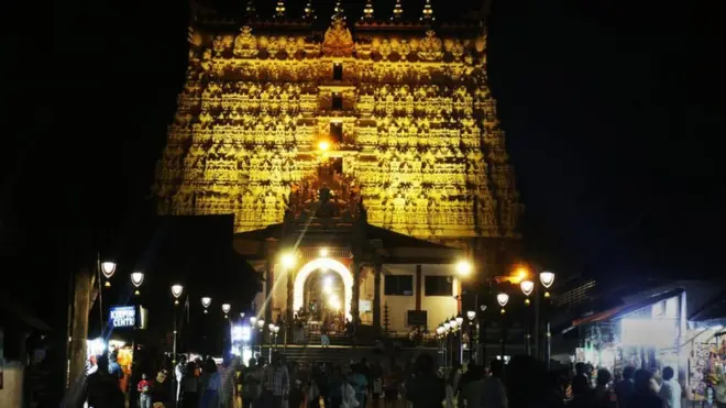 تراونکور کا مندر