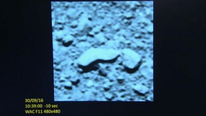 Снимок сделан за 10 секунд до столкновения