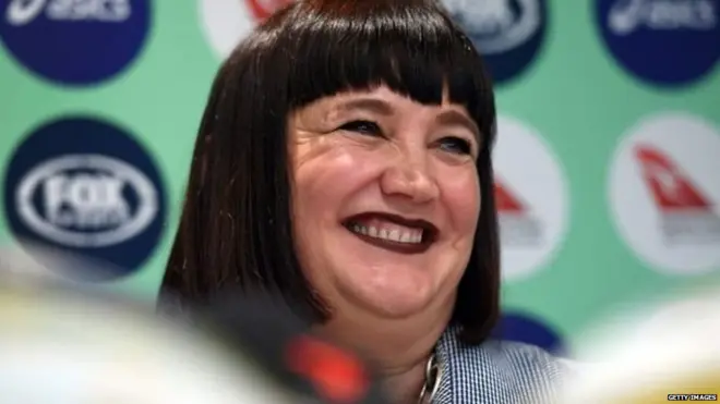 Ms Castle is also the first woman to head a major Australian football code