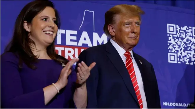 特朗普選擇過去一直批評中國的國會女議員艾莉絲‧斯特凡尼克(Elise Stefanik)擔任美國駐聯合國大使。