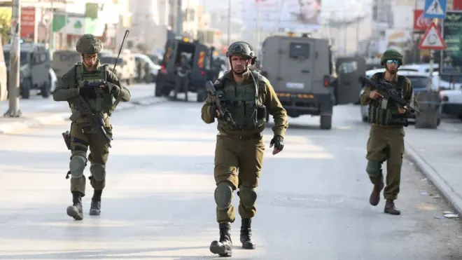 الجيش الإسرائيل في الضفة الغربية المحتلة