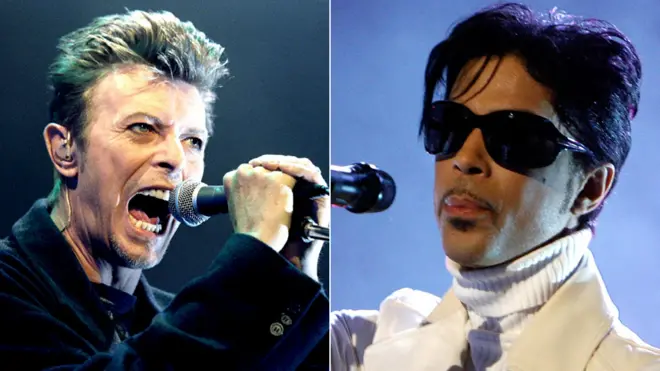 Bowie 2016-cı il yanvarın 10-da vəfat edib, Prince isə aprelin 21-də