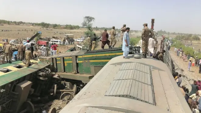 रेल हादसा