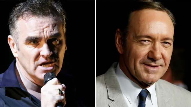 Morrissey dijo que una las personas que acusa a Kevin Spacey "no suena muy creíble".