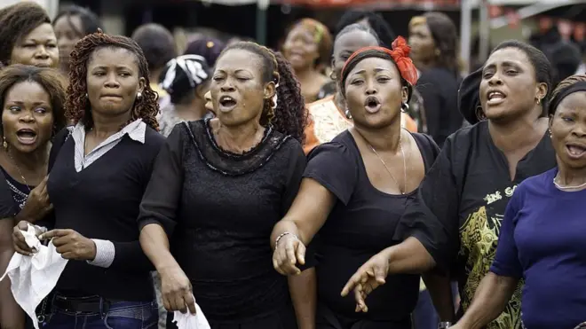 Port Harcout, women wey dey ginger say dem want re-election for 2015