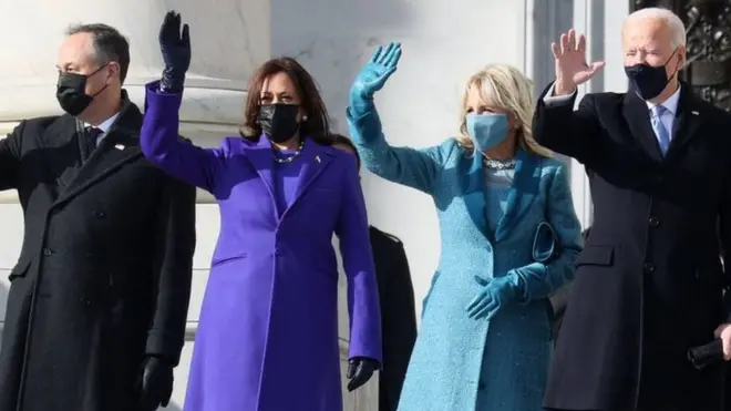 جو بائیڈن، جل بائیڈن، امریکہ، ڈگ ایمہوف، کملا ہیرس