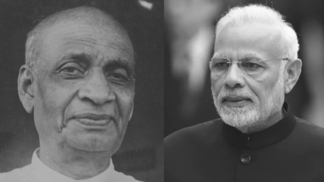 सरदार पटेल और नेहरू