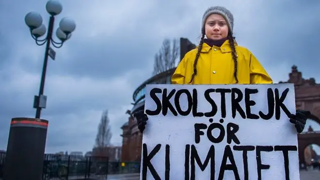 ฟังสุนทรพจน์เด็กสวีเดนบนเวทีโลกร้อน