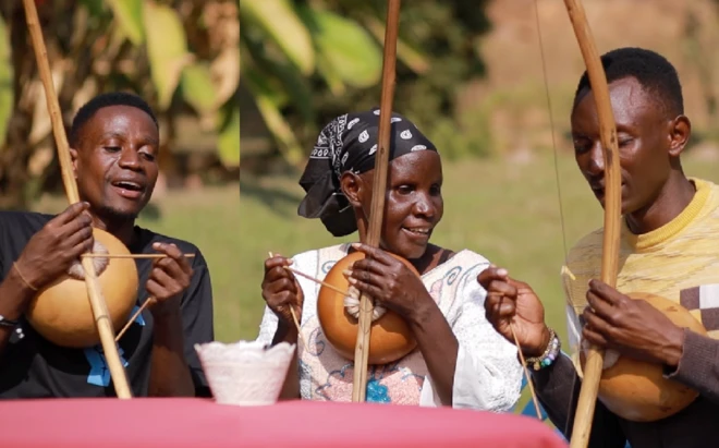 Rusi n'abahungu be Claude (ibumoso) na Patrick