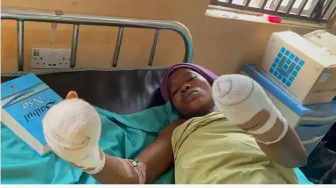 Chinonso Echege ree lori bẹẹdi nileewosan