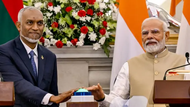 मुइज़्ज़ू और मोदी